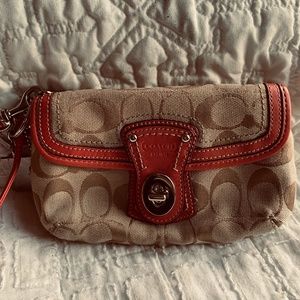 Coach wristlet